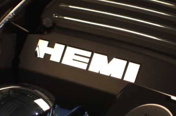 Challenger HEMI Fuel Rail Engine Cover Lettering
