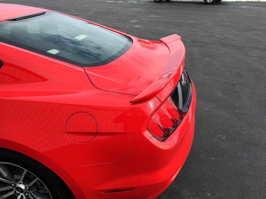 2015-2018 Ford Mustang (Coupe) Painted Stage 1 Rear Spoiler