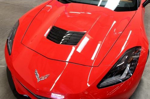 2014-2018 C7 Corvette Stingray Carbon Fiber Hood Vent