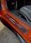 2014-2019 C7 Corvette Carbon Fiber Door Sill Plates w/Logos