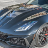 2019 C7 Corvette ZR1 Carbon Fiber Hood Cowl Louver Cover