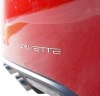 C6 Corvette Rear Bumper Lettering Letters Package