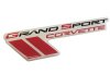 C6 Corvette Grand Sport Domed Emblem 