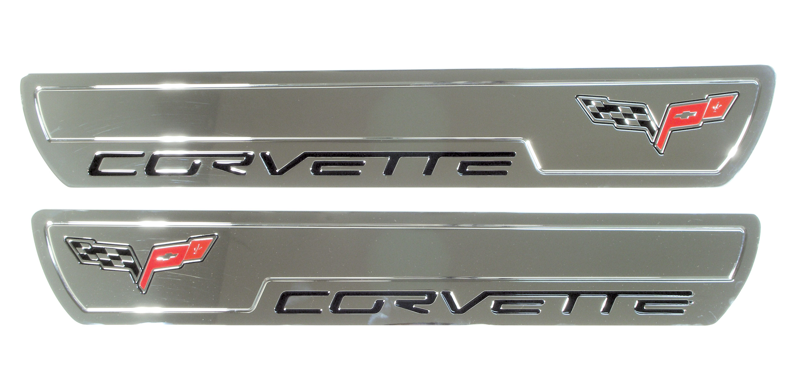 2005-2013 Corvette C6 Billet Door Sill Plates CA-49440 