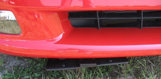 1997-2013 C6/C5 Corvette Retractable front license plate holder