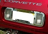 1997-2004 C5 Corvette Stainless Steel License Frame