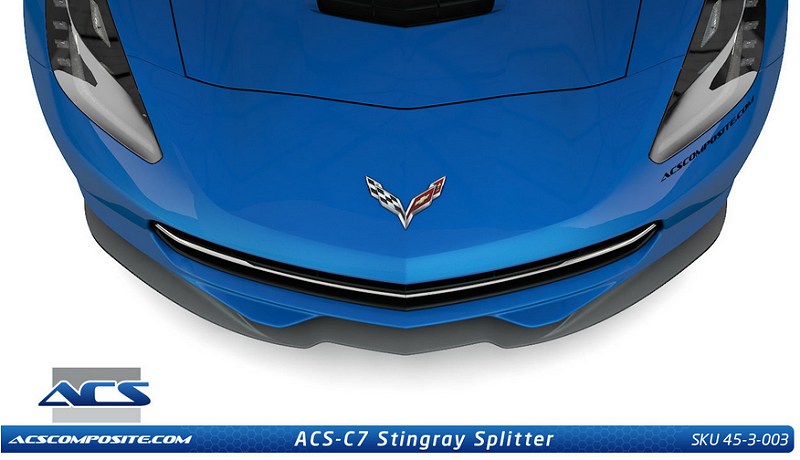 C7 Corvette ACS Front Splitter