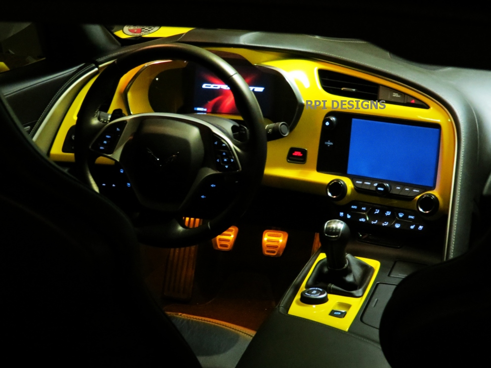Rpi Designs C7 Corvette Painted Body Color Dash Surround