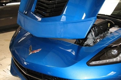 C7 Corvette Stingray Speed Lingerie Color Matched Leather Hood Mask