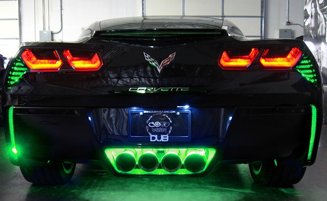 C7 Corvette LED Rear Fascia Lighting Kit