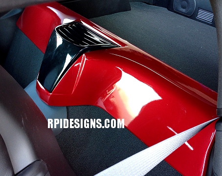 C7 Corvette Stingray Coupe Waterfall Extension - Pre- Painted any Body Color