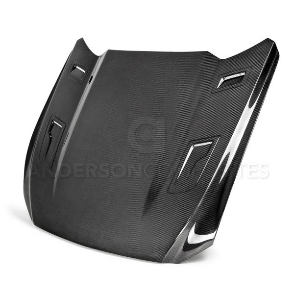 2015-2017 Ford Mustang Type AT Carbon Fiber Hood
