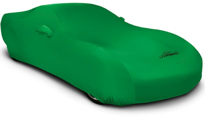 2015-2017 Ford Mustang Coverking Satin Car Cover Synergy Green