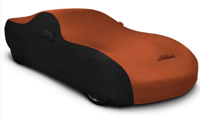 2015-2017 Ford Mustang Coverking Satin 2 Tone Car Cover Orange