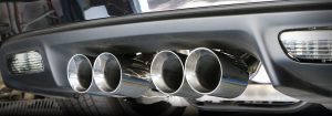 Billy Boat C6 Exhaust with Round Tips