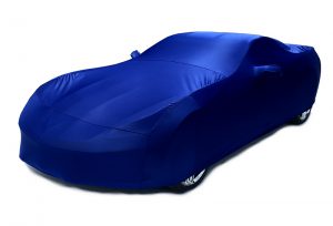 C7 Corvette Laguna Blue Indoor stretch car cover
