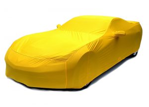 Corvette Racing Yellow Color Matched Indoor Stretch