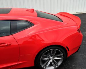 6th Generation Camaro Retro Style High Rise Rear Spoiler