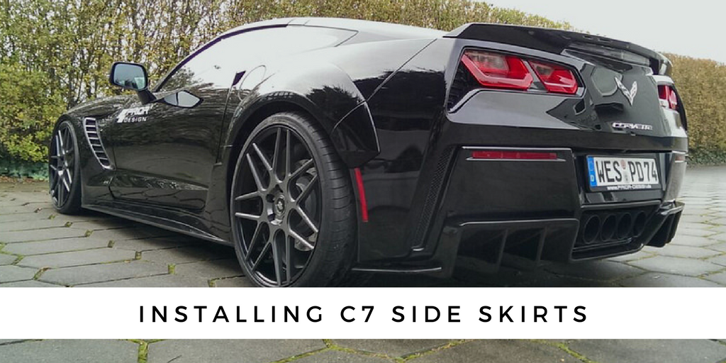 c7 side skirts