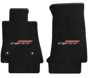 2016-2017 Camaro 6th Generation Lloyd Floor Mats FIFTY Logo 2016-2017 Camaro 6th Generation Lloyd Floor Mats FIFTY Logo