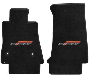 2016-2017 Camaro 6th Generation Lloyd Floor Mats FIFTY Logo