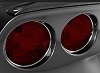 C6 Corvette Chrome Vinyl Tail light Trim Kit