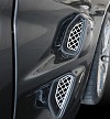 C6 Corvette ZR1 Front Fender Mesh Grills