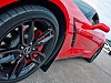 C7 Corvette Stainless Steel/Carbon Splash Guards Set