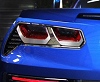 C7 Corvette Tail Light Bezels Trim w/C7 Logo