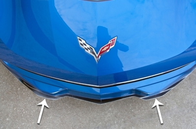 American Car Craft  C7 Corvette front splitter