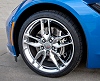 C7 Corvette Brake Caliper Covers- Polished Steel