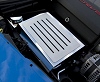 C7 Corvette Polished Fuse Box Cover w/Ribs