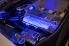 C7 Corvette Stainless Fuel Rail Covers Supercharged Style Illuminated