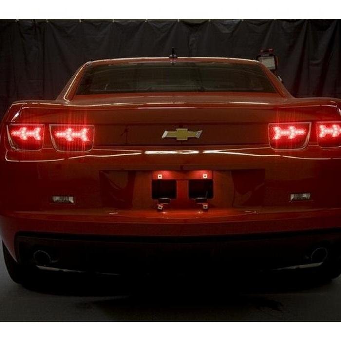 2010-2013 5th Generation Camaro LED Tail Lights Black. 