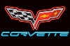 C6 Corvette Emblem Neon Sign