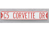 C5 Corvette Street Sign