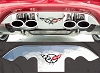 1997-2004 C5 Corvette Exhaust Filler Panel