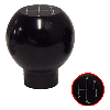 2005-2010 MUSTANG SHIFT KNOB 5 SPEED BLACK