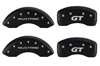 1994-2004 Ford Mustang MGP Caliper Covers Black/Silver