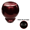 2005-2010 MUSTANG FLARED SHIFT KNOB RED