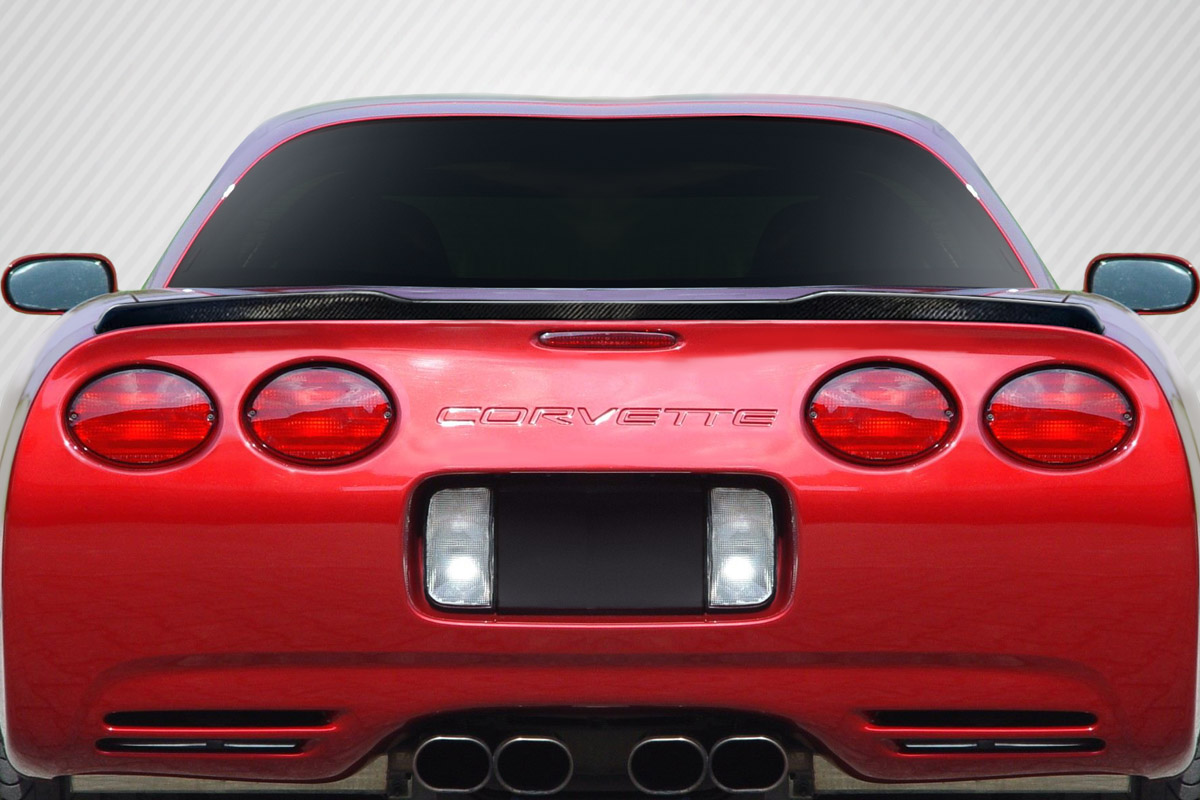 1997-2004 Corvette C5 Carbon Creations ZR Edition Wing Trunk Lid Spoiler - 1 Piece