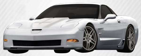 1997-2004 Corvette C5 Carbon Creations ZR Edition Body Kit - 6 Piece - Includes ZR Edition Front Bumper Cover (105693) Carbon Creations ZR Edition Front Lip Under Spoiler Air Dam (105695) Carbon Creations ZR Edition Side Skirts Rocker Panels (105697) ZR E