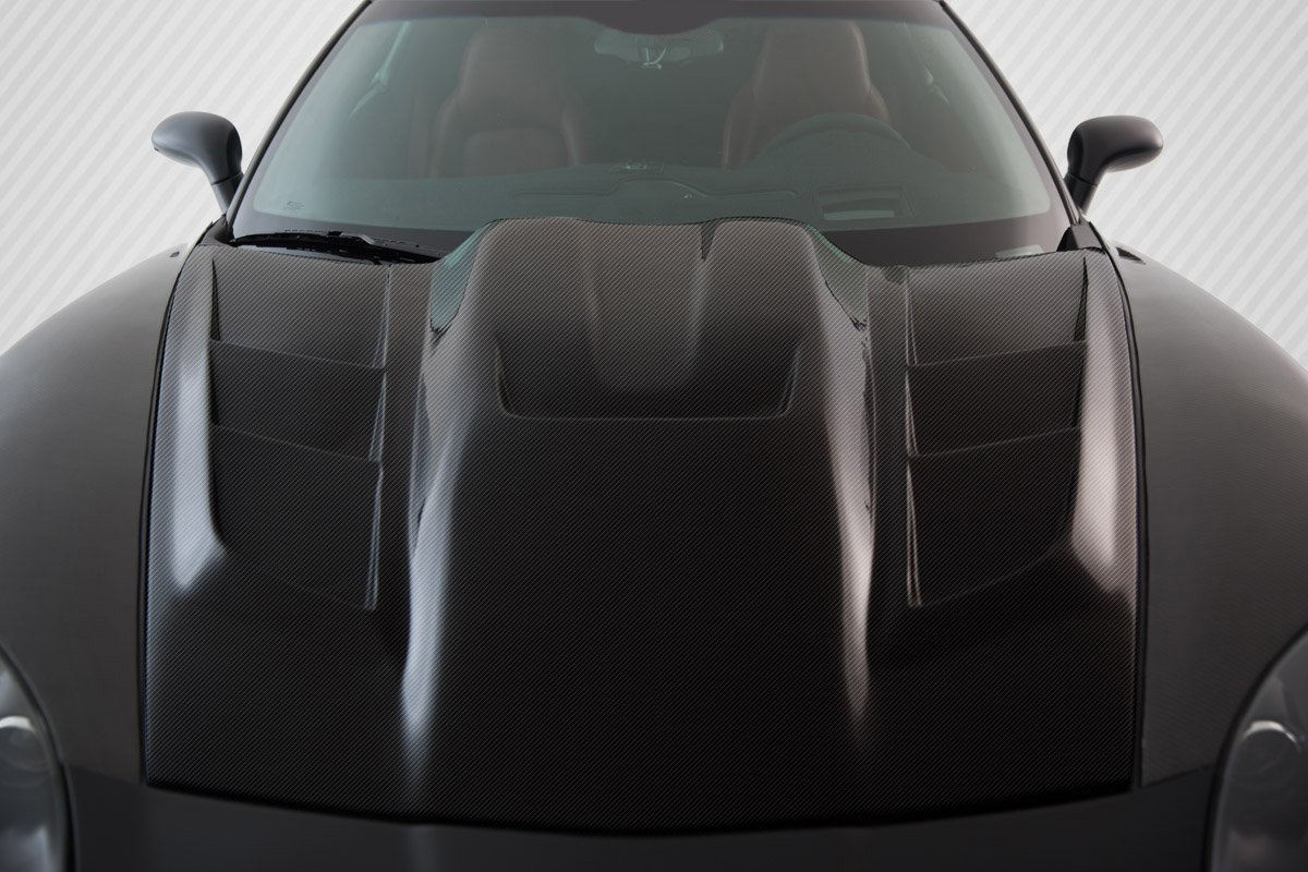 2005-2013 Corvette C6 Carbon Creations Dritech ZR Edition 2 Hood - 1 Piece