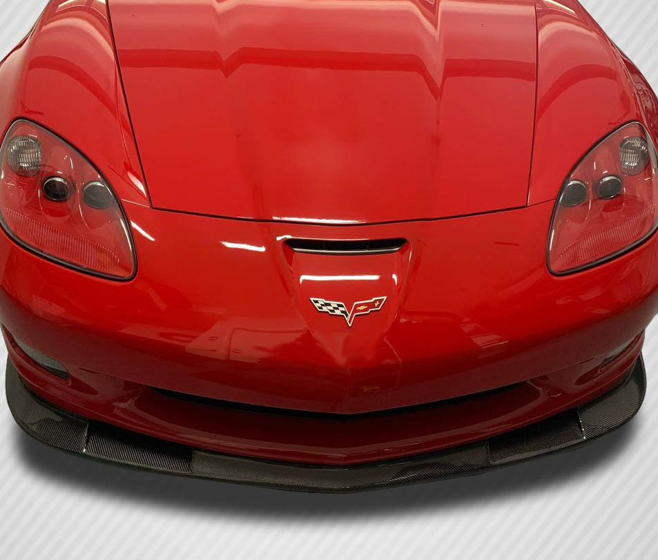2005-2013 Corvette C6 Z06 GS ZR1 Carbon Creations GT500 Front Lip Under Spoiler Air Dam - 1 Piece