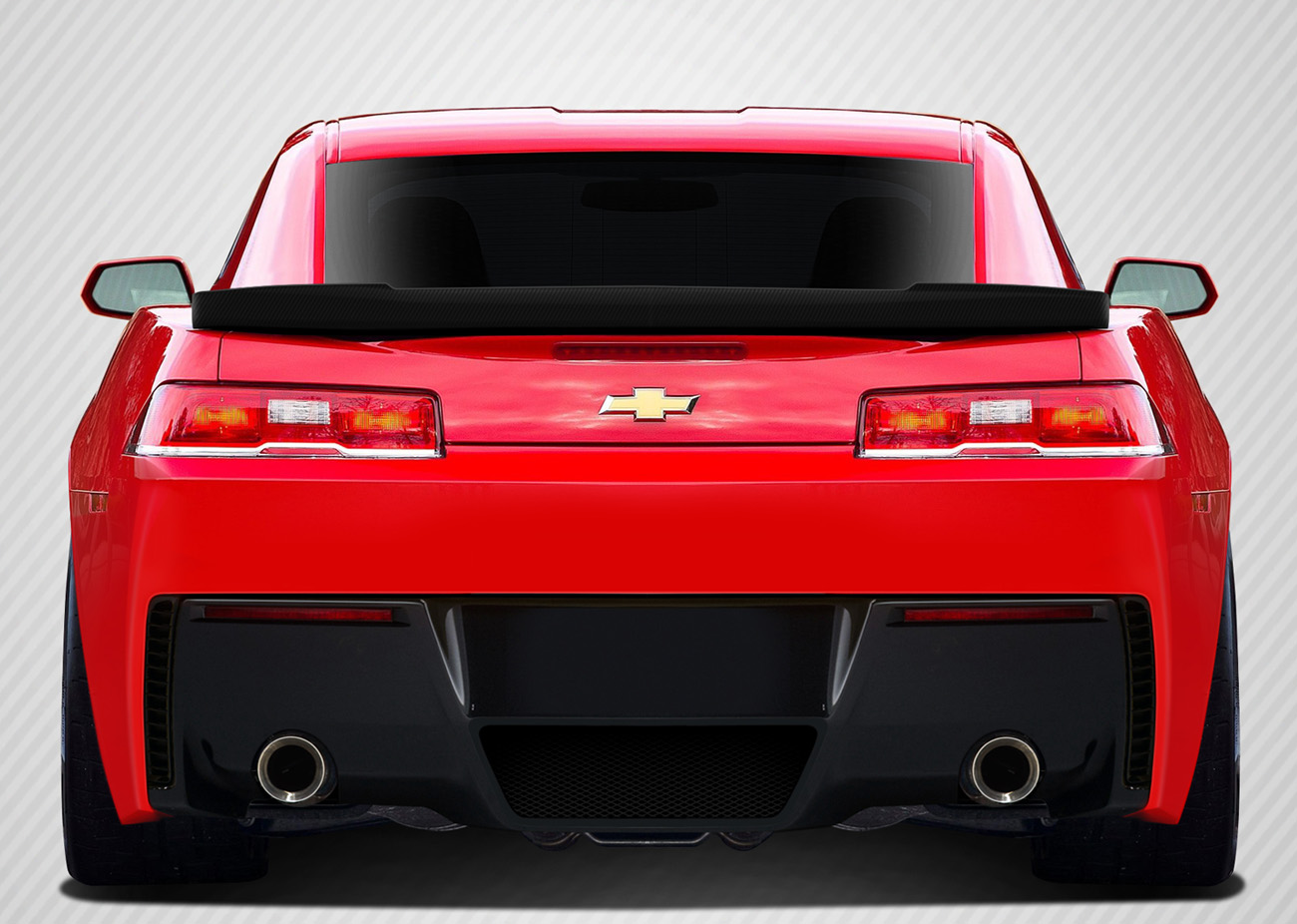 2014-2015 Chevrolet Camaro Carbon Creations Stingray Z Look Rear Wing Trunk Lid Spoiler - 2 Piece (s)