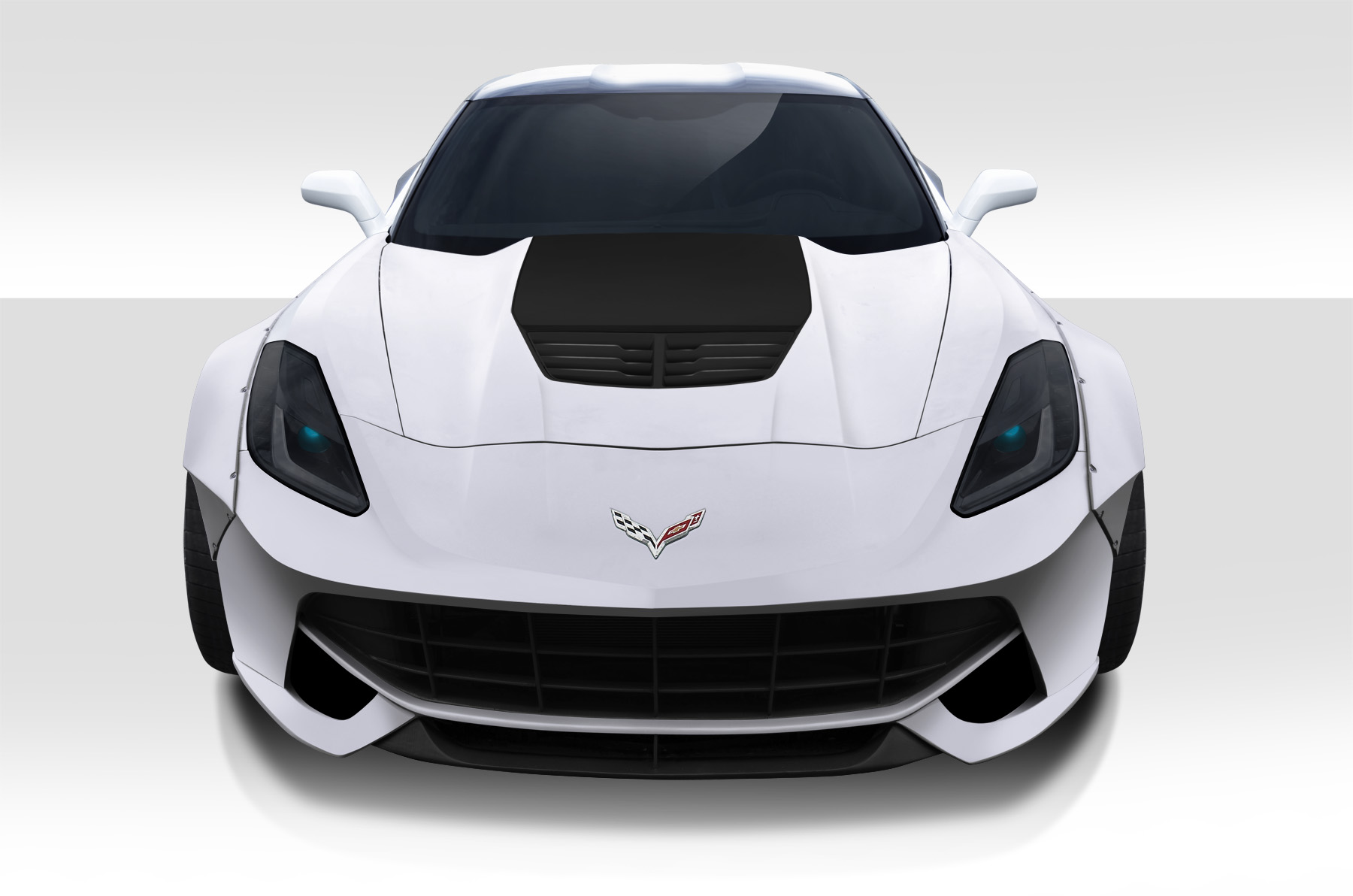 2014-2019 Corvette C7 Duraflex Z06 Look Hood- 1 Piece