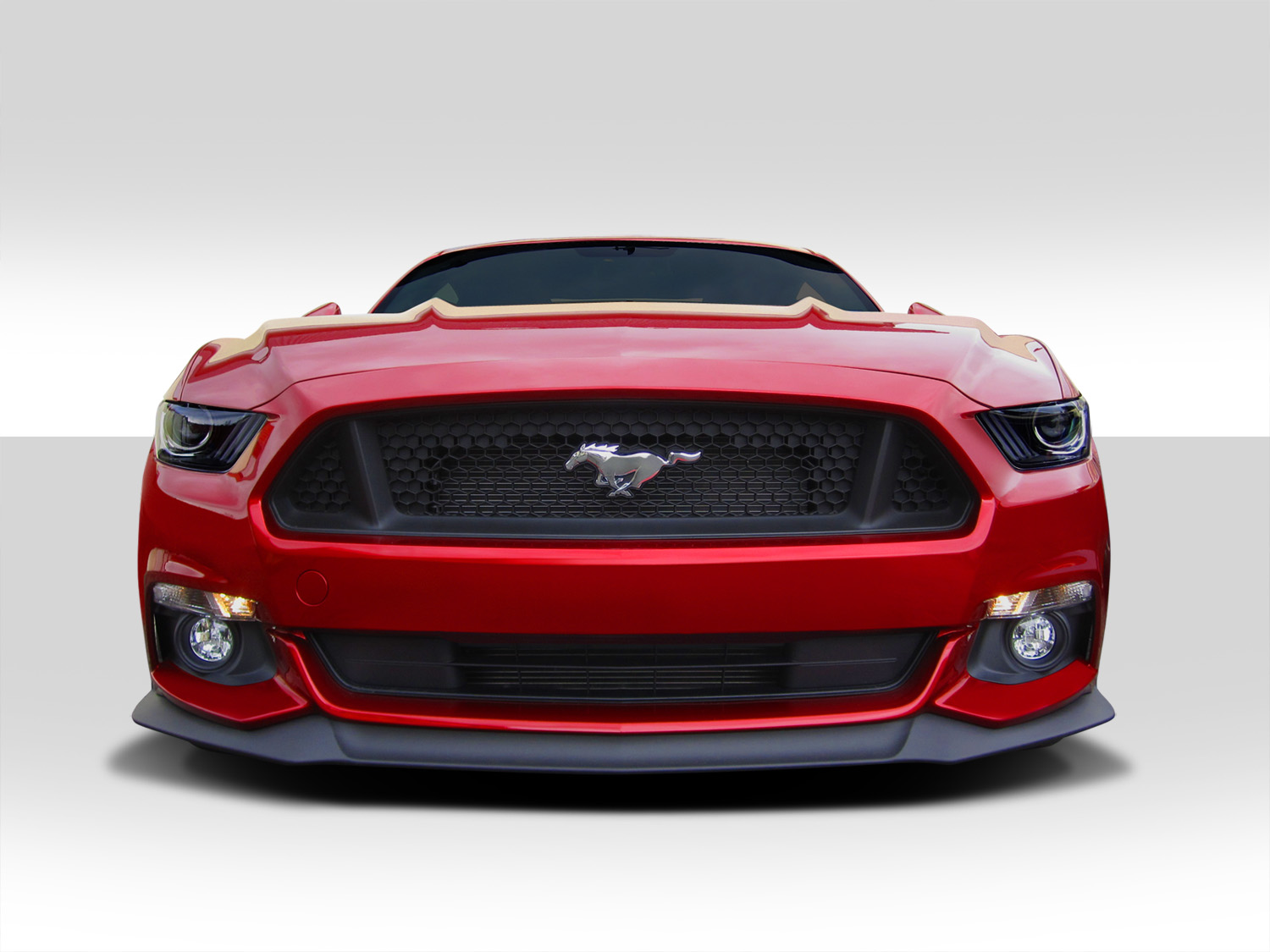 2015-2017 Ford Mustang Duraflex Performance Look Front Lip Spoiler - 1 Piece (S)