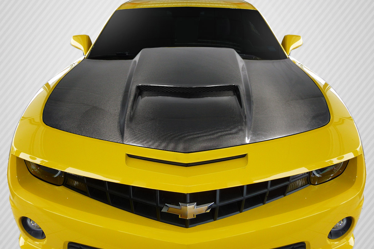 2010-2015 Chevrolet Camaro Carbon Creations DriTech Viper Hood - 1 Piece