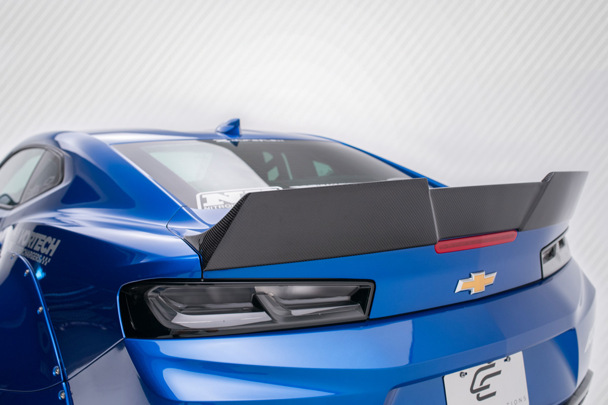 2016-2023 Chevrolet Camaro Carbon Creations DriTech Grid Rear Wing Spoiler - 1 Piece