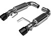 2015 2016 Ford Mustang KOOKS Axle Back Exhaust w/Black Tips